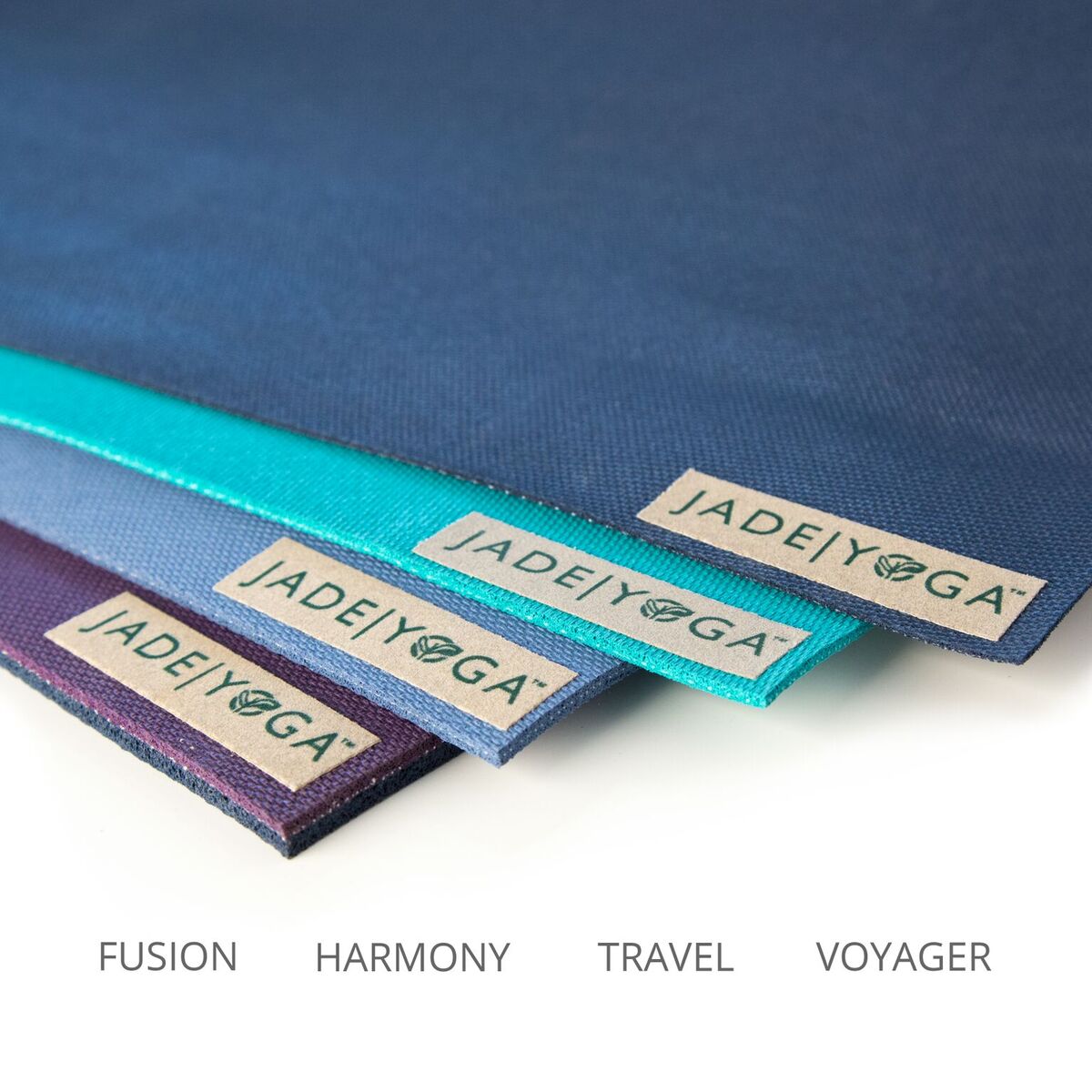 XW Fusion Yoga Mat - Extra Wide and Thick for Grip - JadeYoga - Image 4