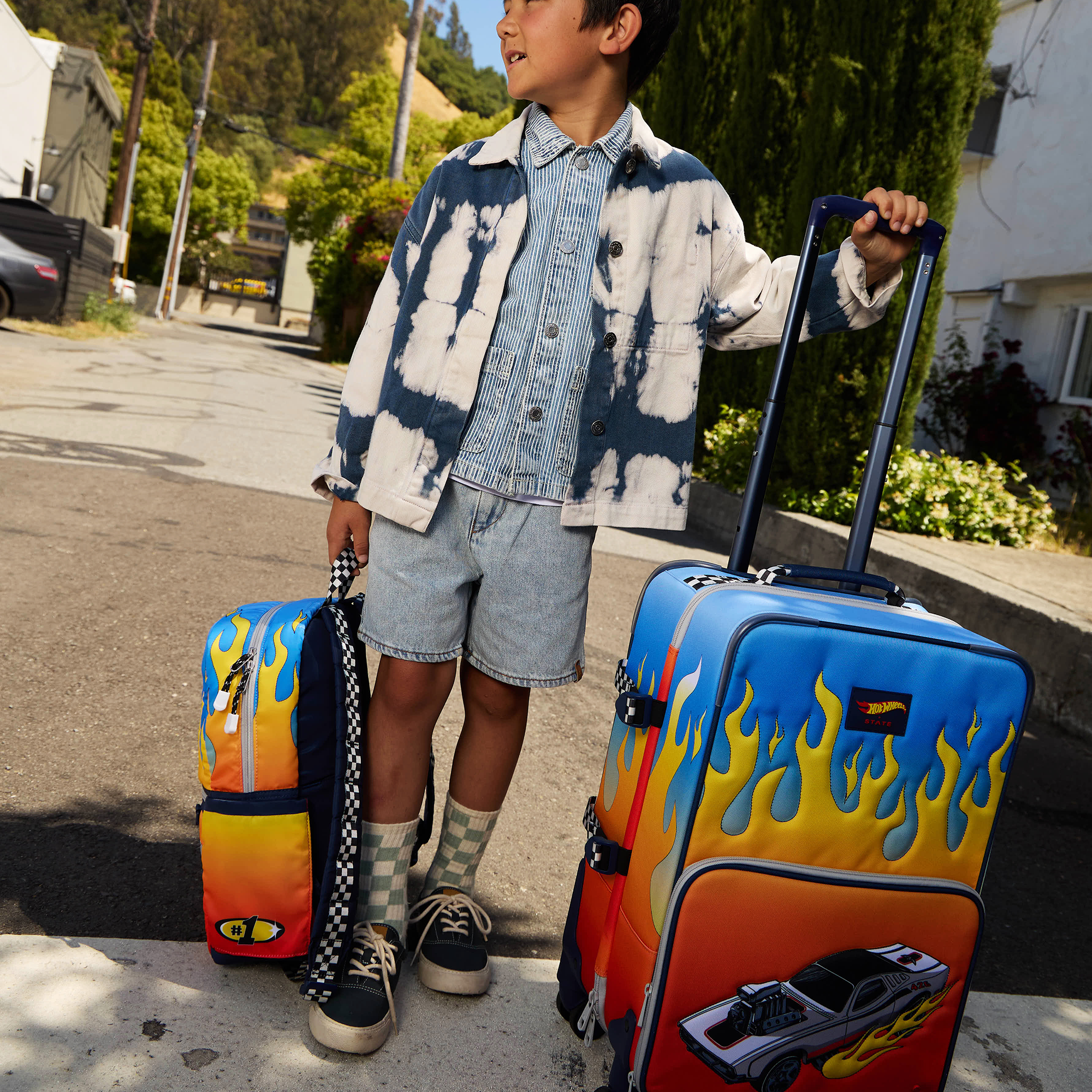 STATE x Hot Wheels™ Logan Carry-On Suitcase - Image 5