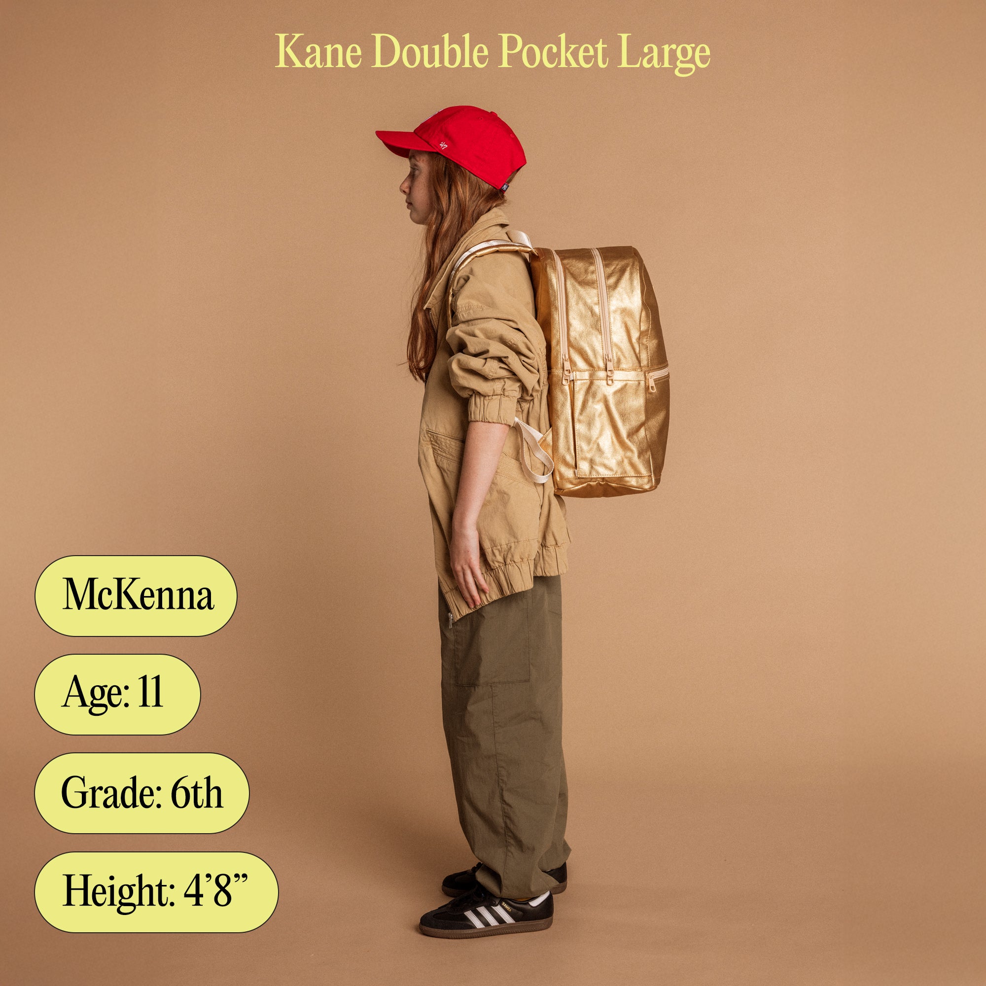 Kane Double Pocket Large Backpack - Image 4