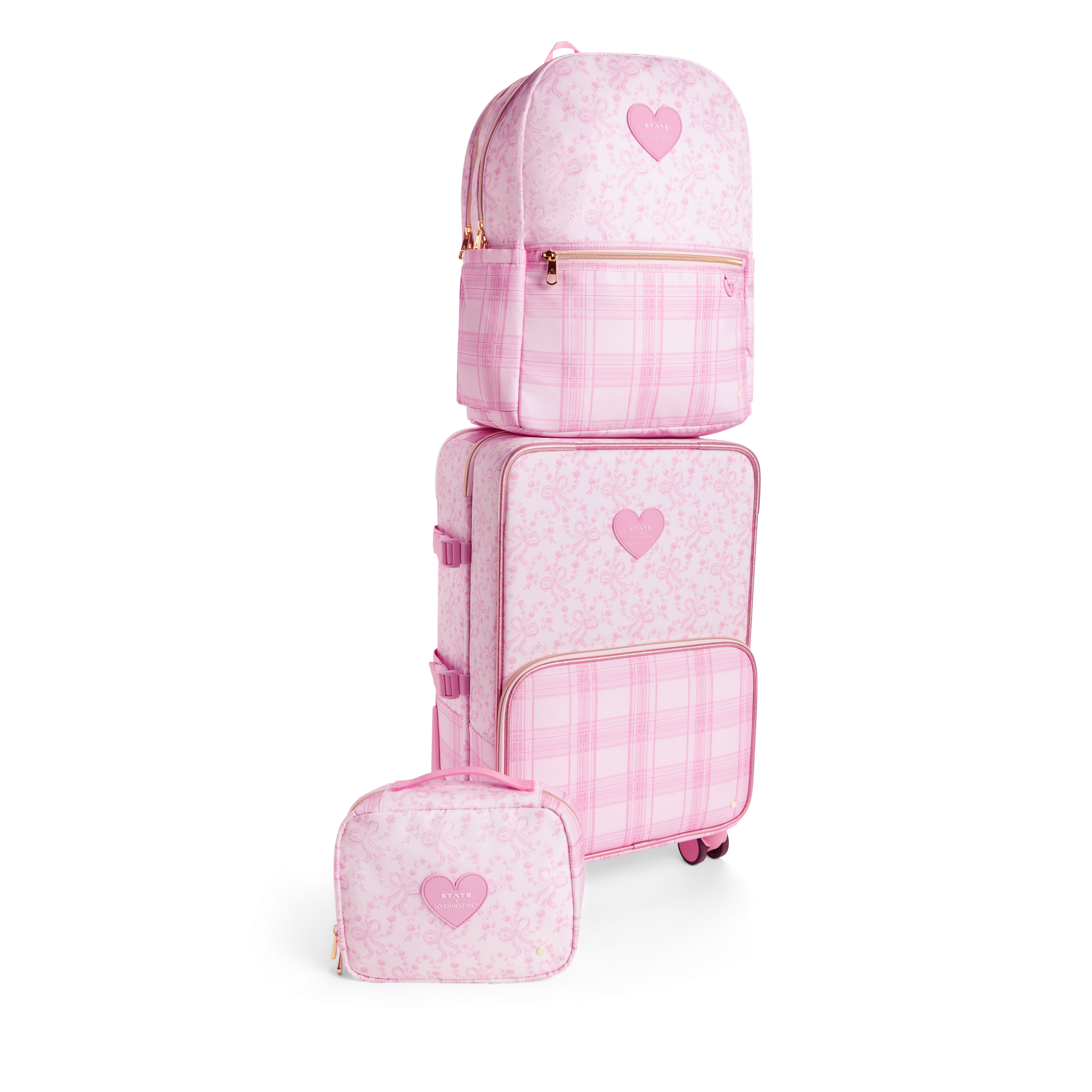 STATE x LoveShackFancy Logan Carry-On Suitcase - Image 4
